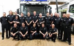 Forres fire team
