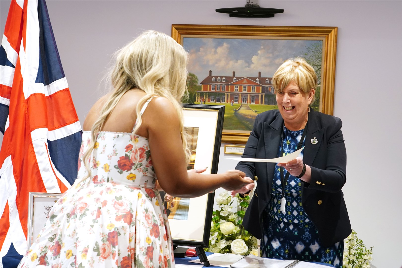 Marisha Wallace praised the UK for helping to make her acting dreams come true (Ian West/PA)