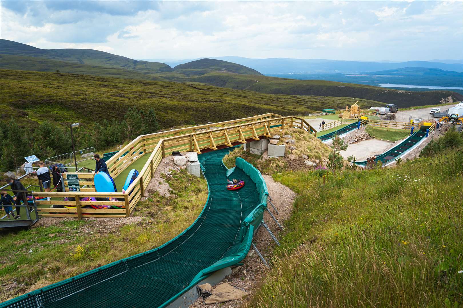 The temporary authorization expired this month for a tubular slide granted by Highland Council in 2019 and for two more slides in the same area agreed to last summer by the CNPA.