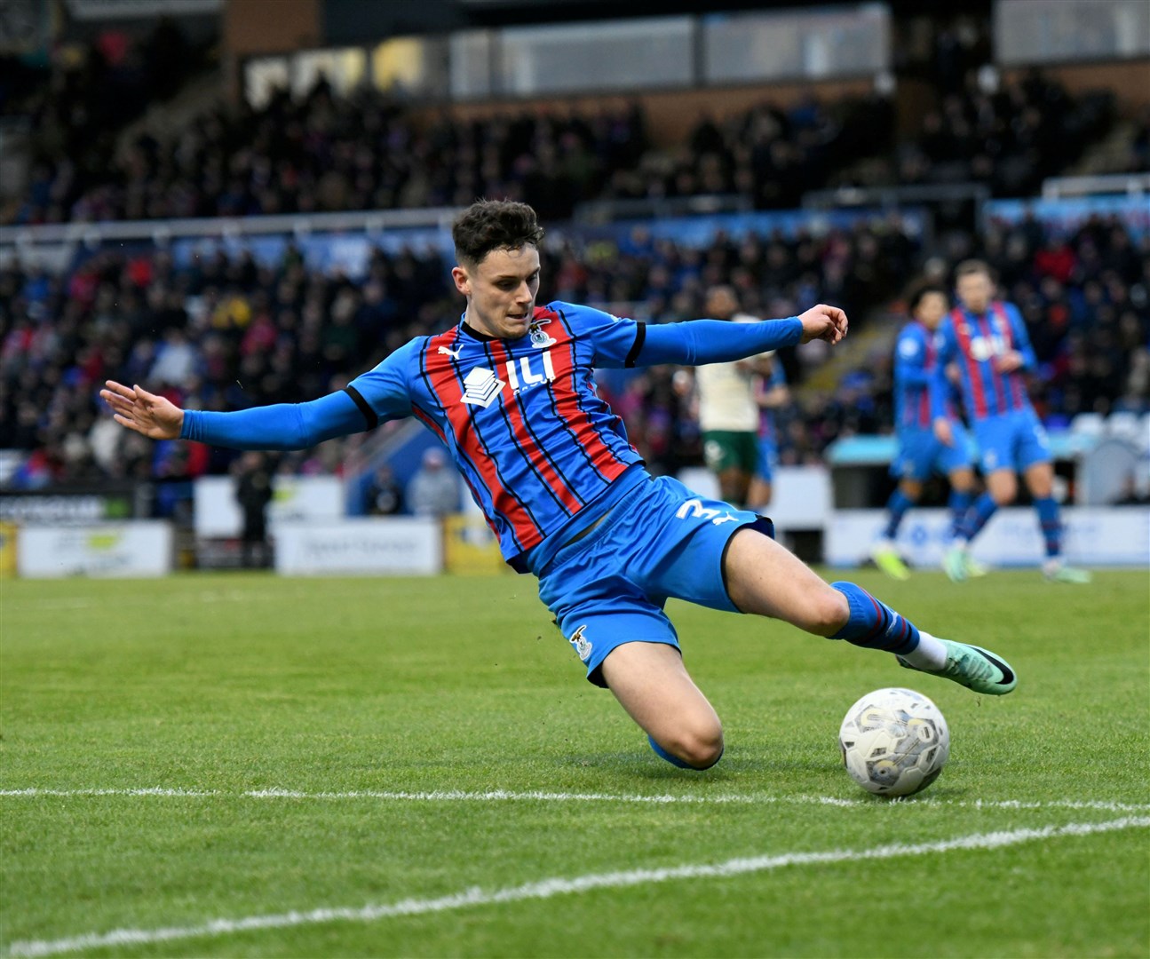 Cameron Harper was the only academy graduate to play a major role for Caley Thistle last season. Picture: Callum Mackay