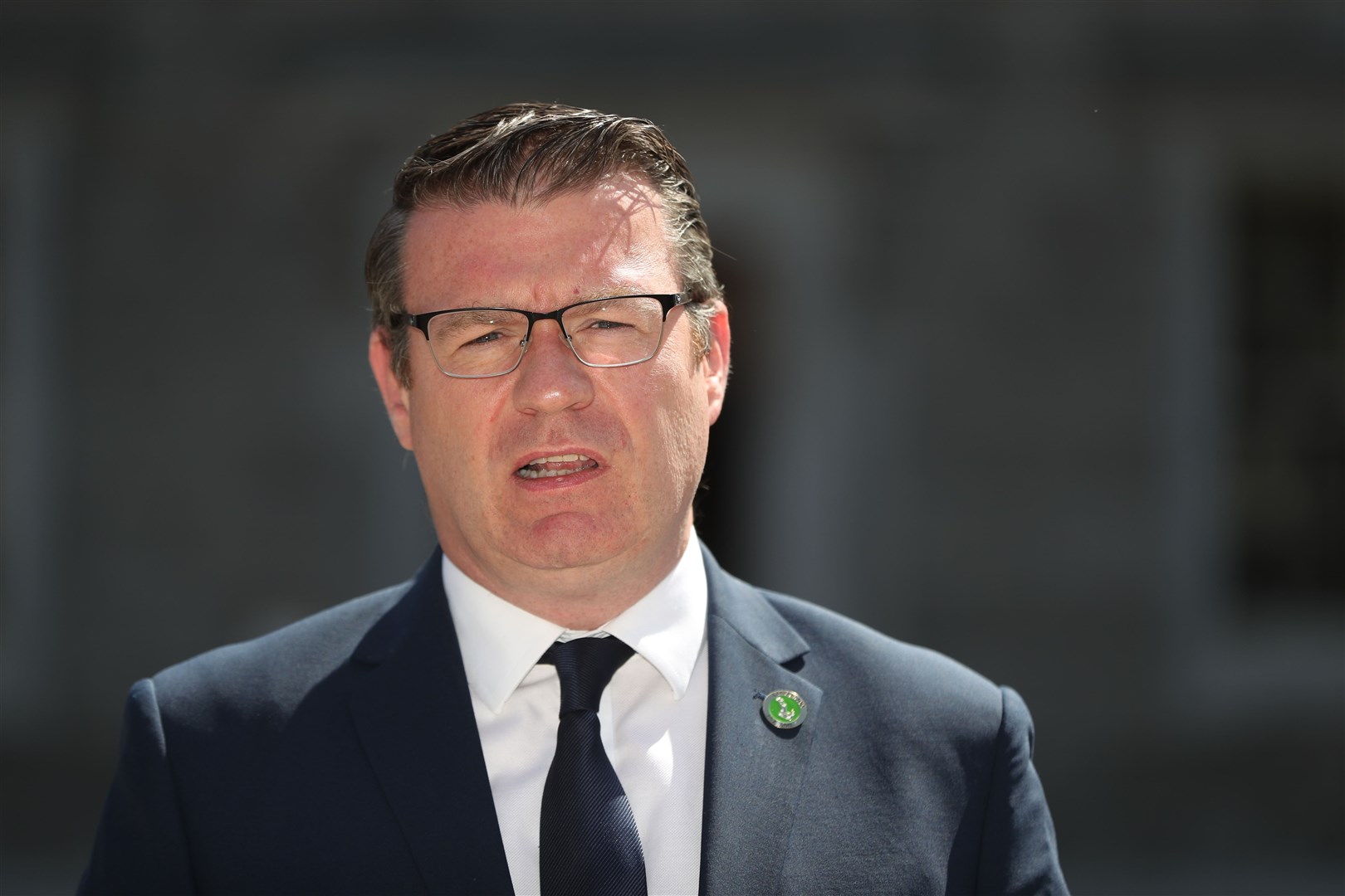 Labour leader Alan Kelly said survivor groups and families should have been given time to ‘digest’ the mother and baby homes report (Niall Carson/PA)