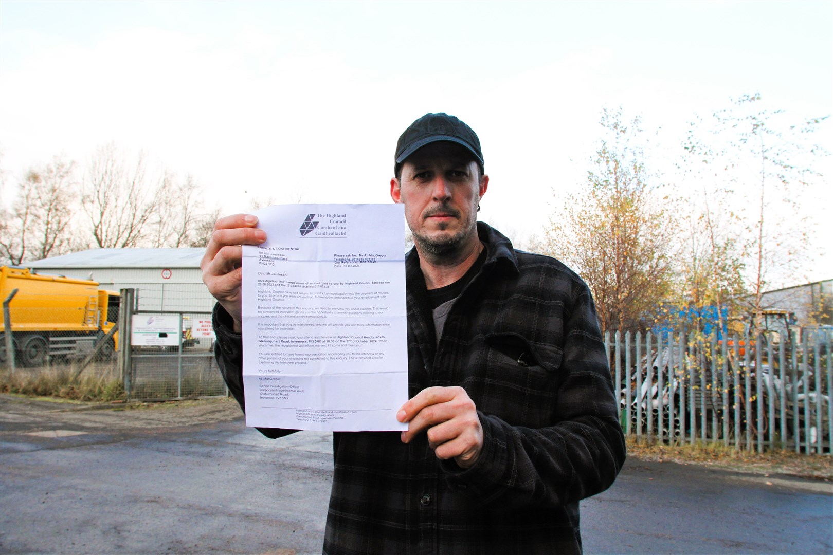 Iain Jamieson was paid by the council despite leaving the organisation.