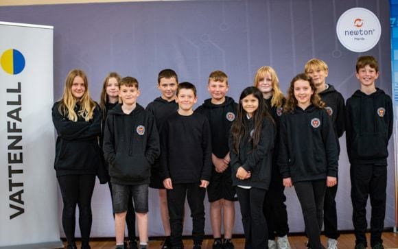 FROM WHERE CAREERS STEM: First year pupils at Grantown Grammar got to learn about space in the Pop-Up Newton Room which came to the town’s community centre.
