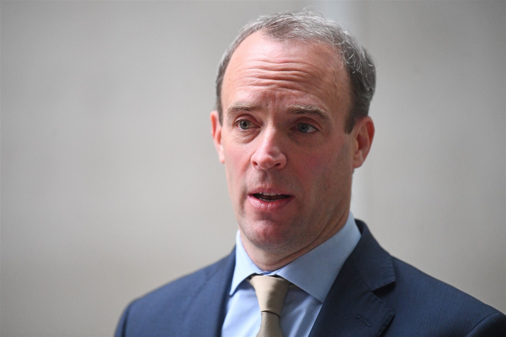 Foreign Secretary Dominic Raab has been heavily criticised by the Dunn family for his handling of the case (Victoria Jones/PA)