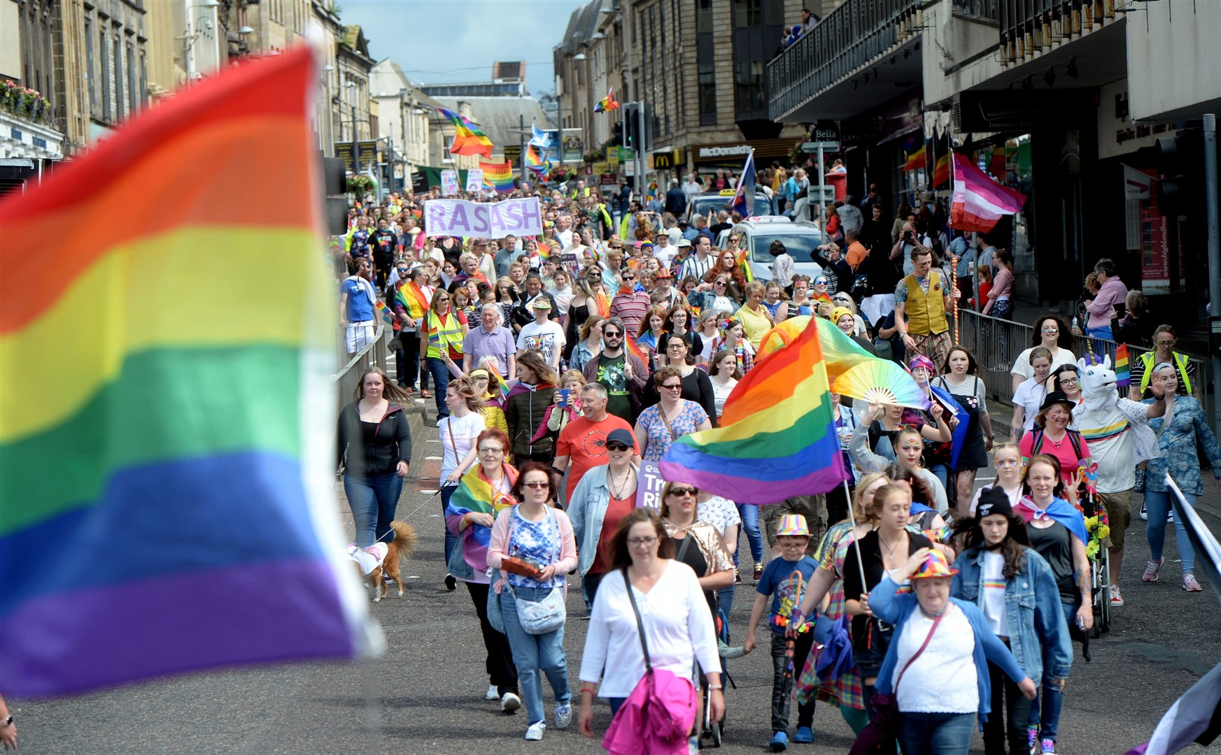 Proud Ness 2019. Picture: Gair Fraser