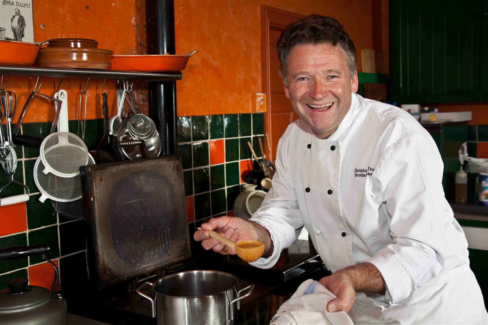 Food Theatre will feature demonstrations from professional chef and presenter Christopher Trotter