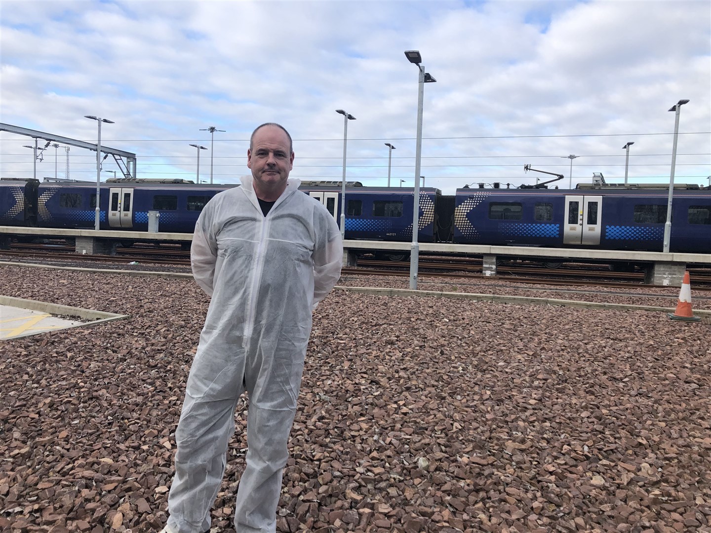 Stephen Roberts, ScotRail Train Presentation is among those showing a clean pair of rails to Covid 19.