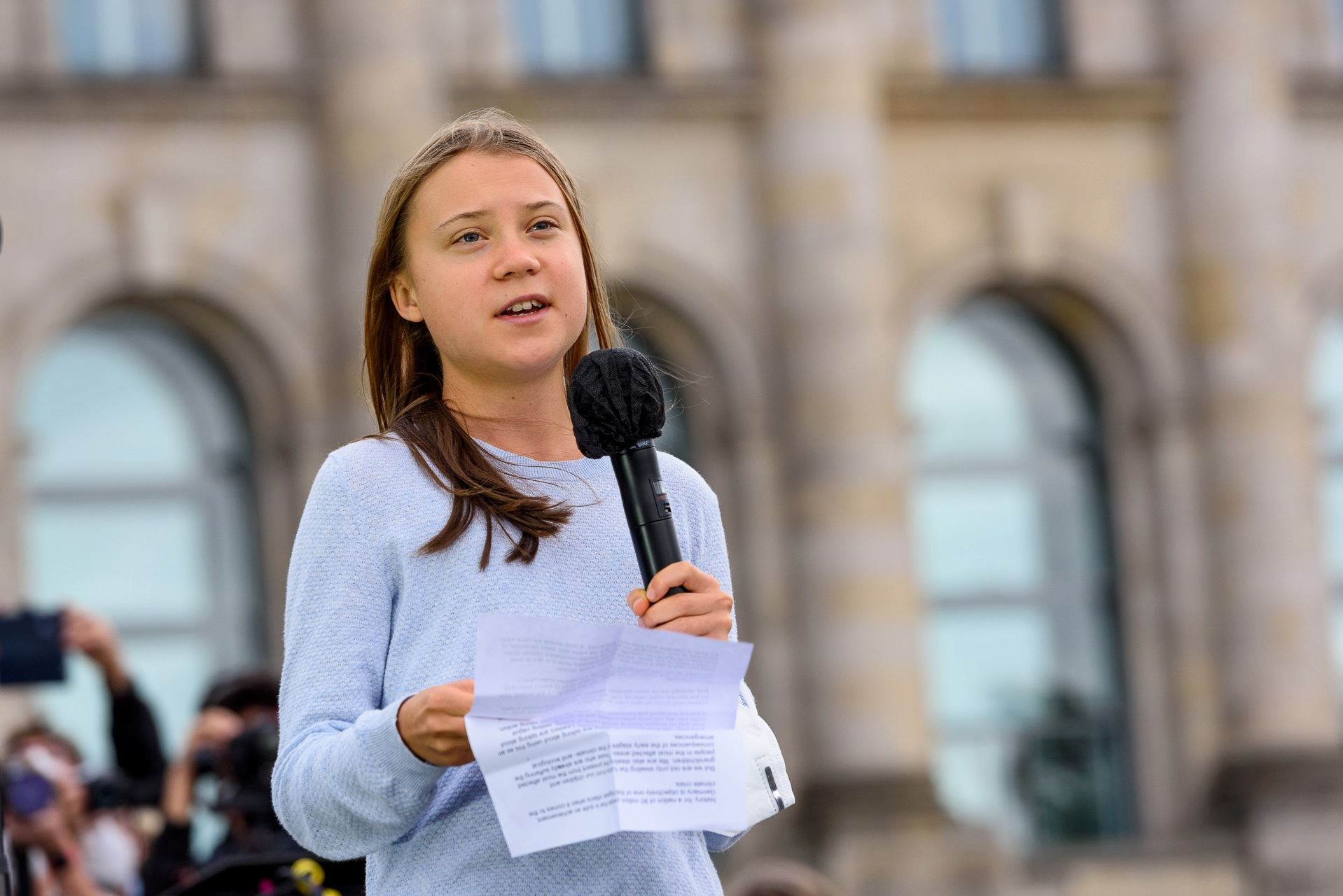 Greta Thunberg has become a target for climate change deniers.