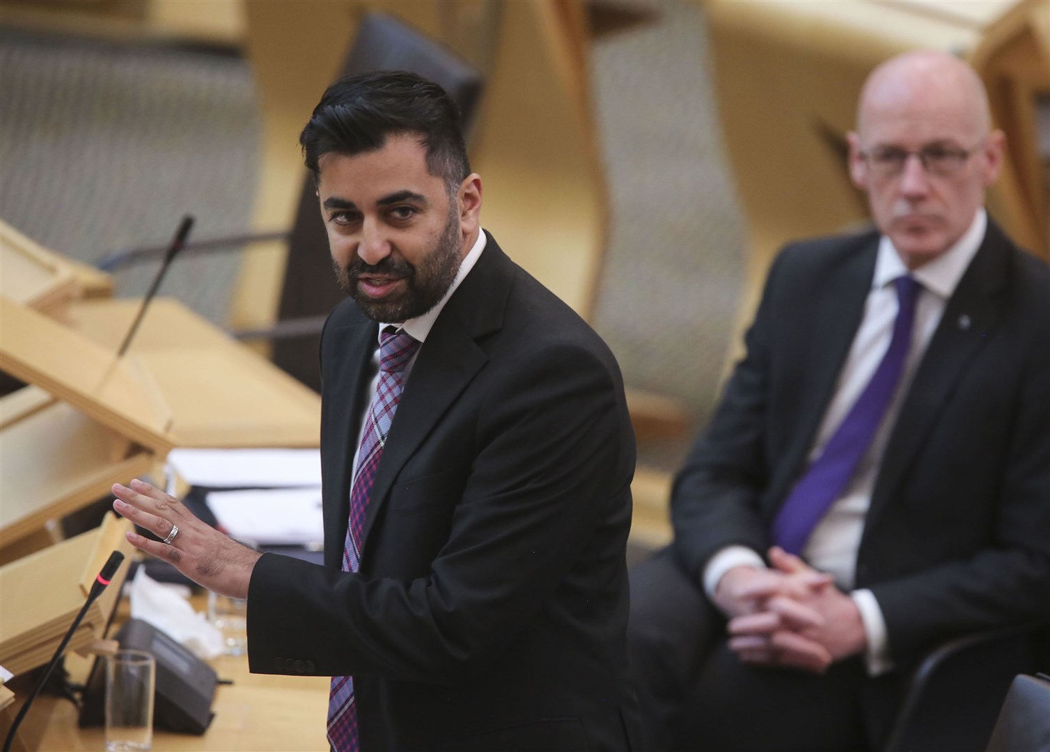 Scottish Health Secretary Humza Yousaf has said no-one should be turned away from a venue this weekend (PA)