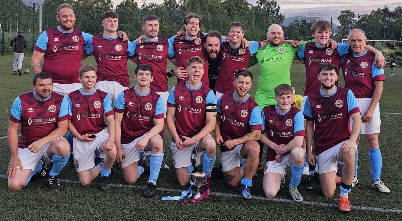 Grantown United have lifted their second silverware of the season.