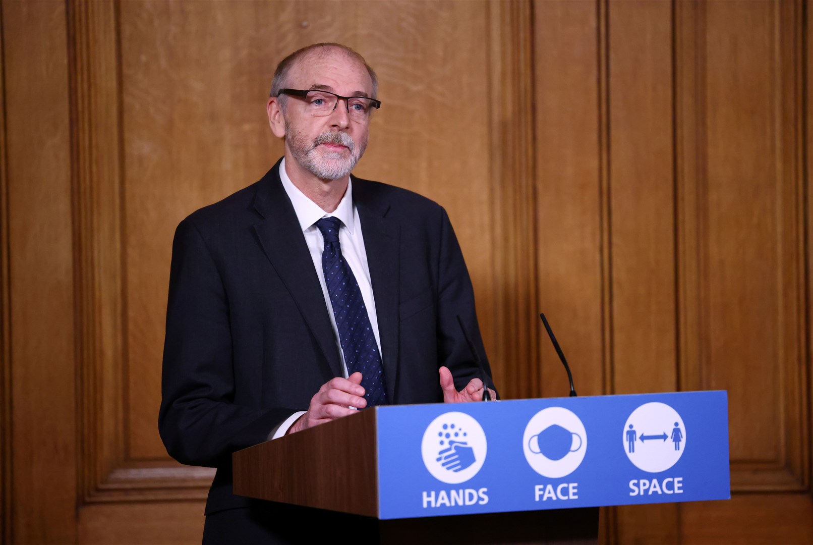 Director of the Oxford vaccine group Professor Andrew Pollard (Henry Nicholls/PA)