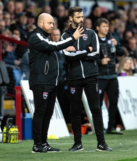 Ferguson is excited ahead of tomorrow’s Highland derby. Picture: Ken Macpherson