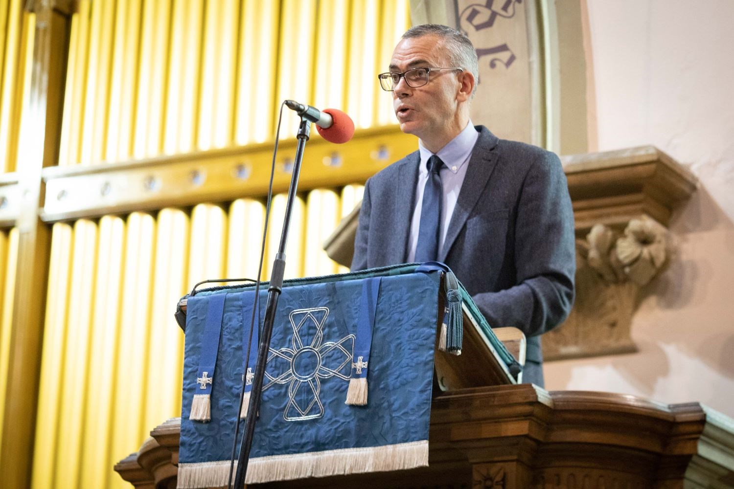 Rev Calum Macleod (An t-Urr Calum MacLeòid), The Royal National Mòd, 2021 annual church service.