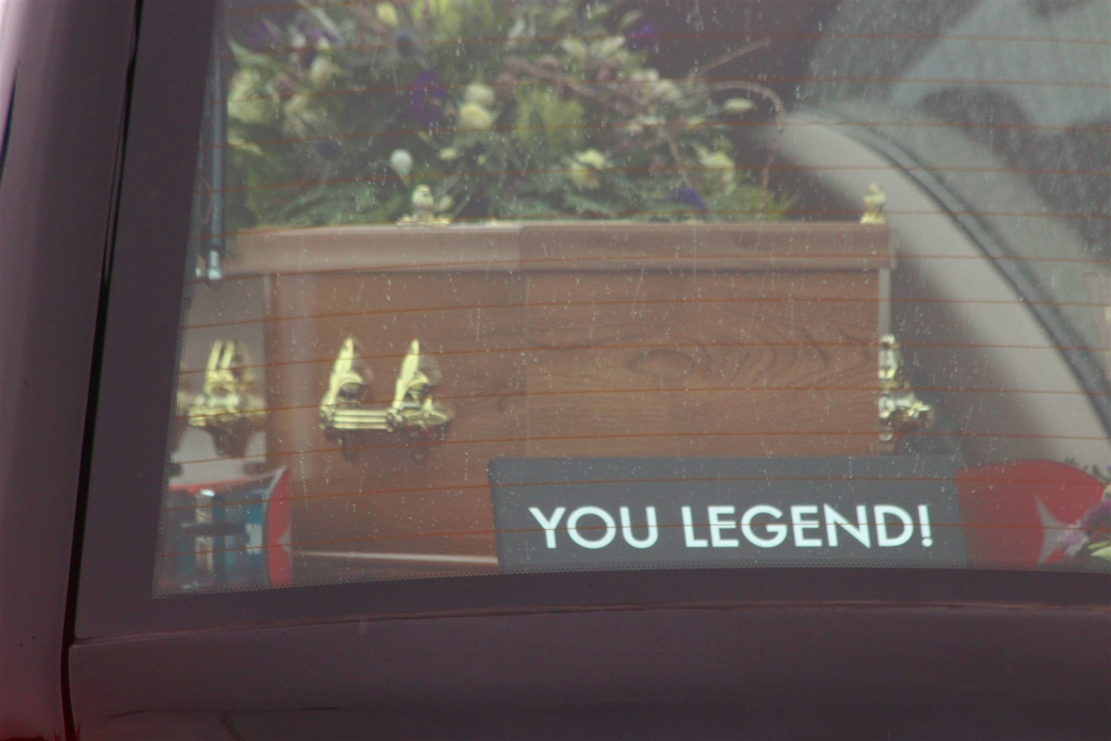 The sign says it all, this morning.