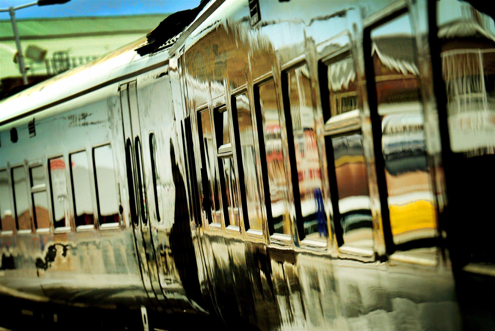 A train at Inverness Railway Station. Picture Gary Anthony..