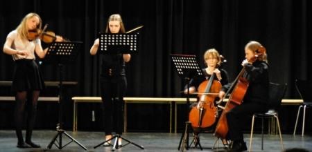 Kingussie High School's ensemble gave a Titanic peformance