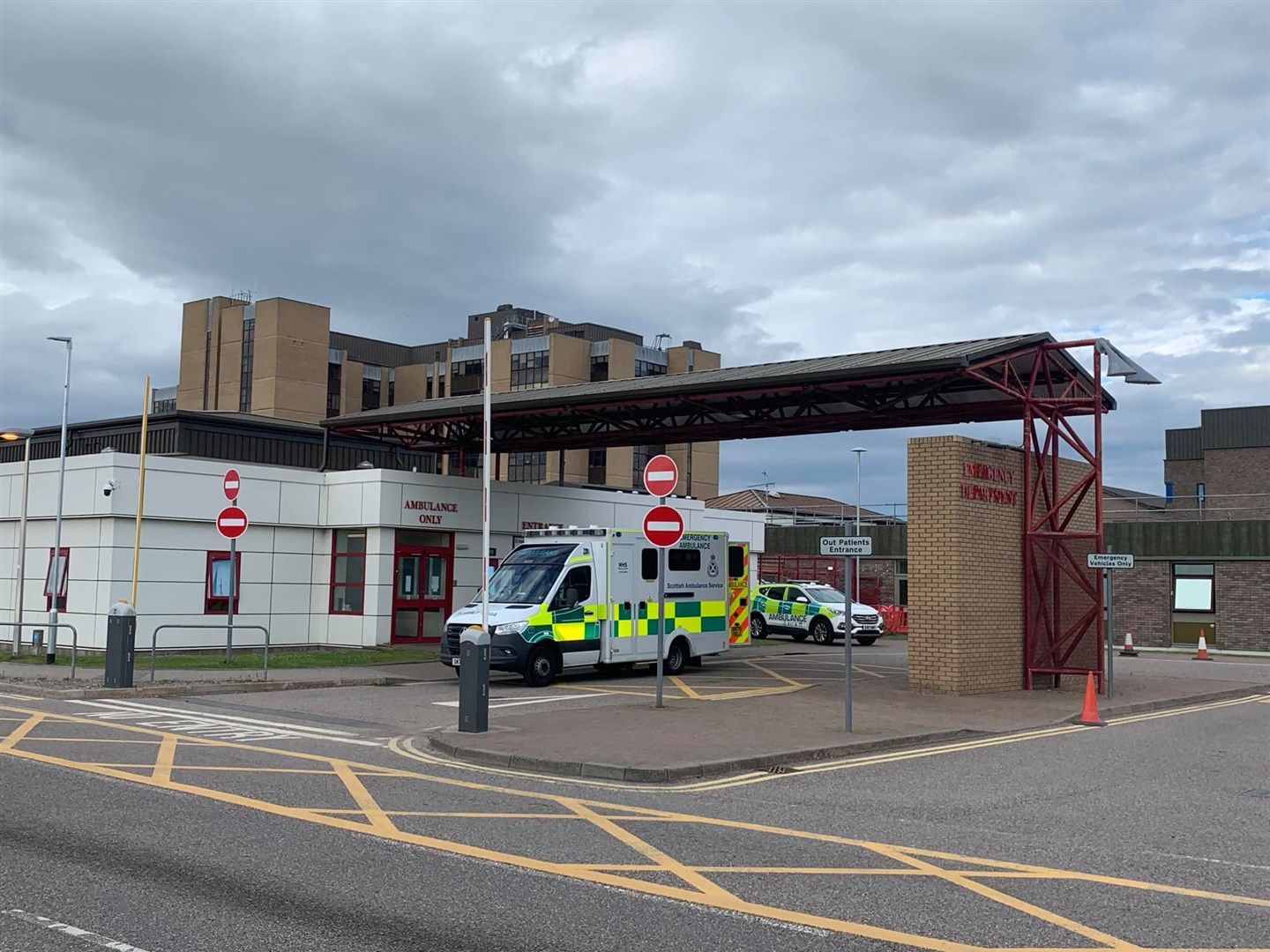 RAIGMORE HOSPITAL, INVERNESS: The local MSP has concerns over the waiting times.