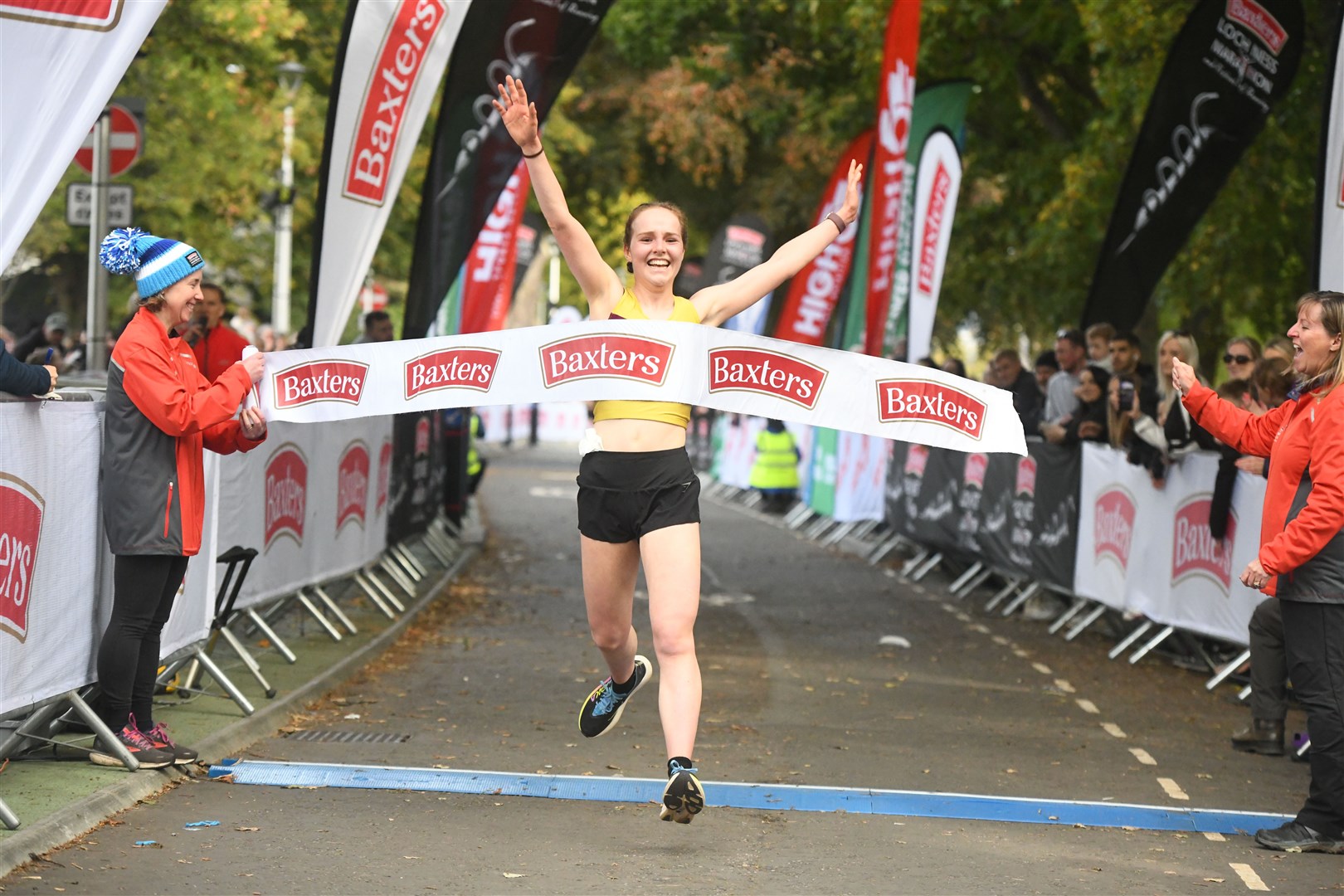 Caitlyn Heggie won the River Ness 10k. Picture: James Mackenzie