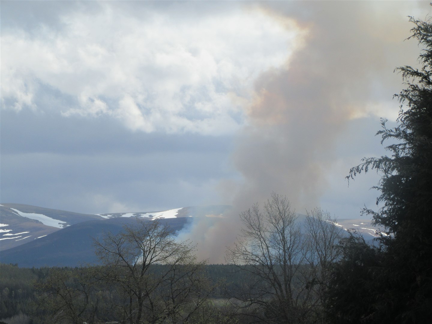 Fire spreading