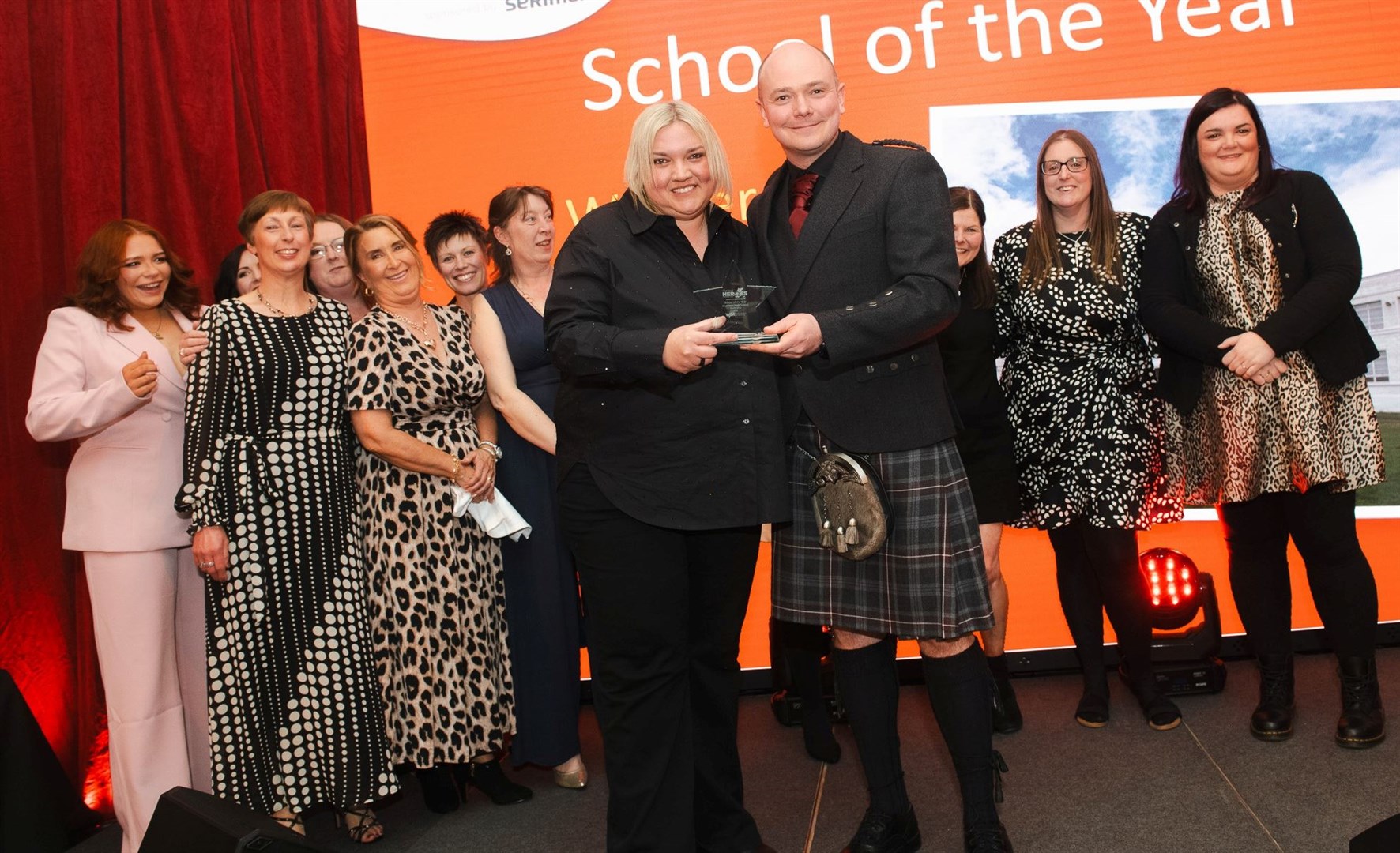 Inverness High School was voted school of the year.