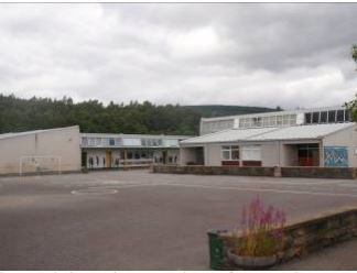 The former primary school at Aviemore's Milton Park. The site has been cleared since its closure nearly 10 years ago.