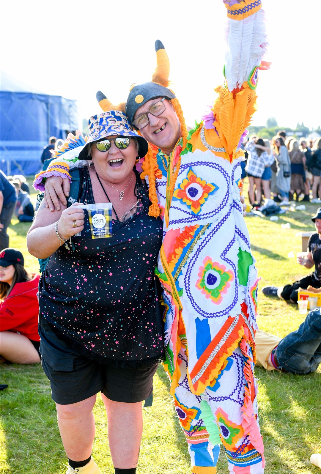 Claire Alexander and Russell Morrison. Picture: James Mackenzie