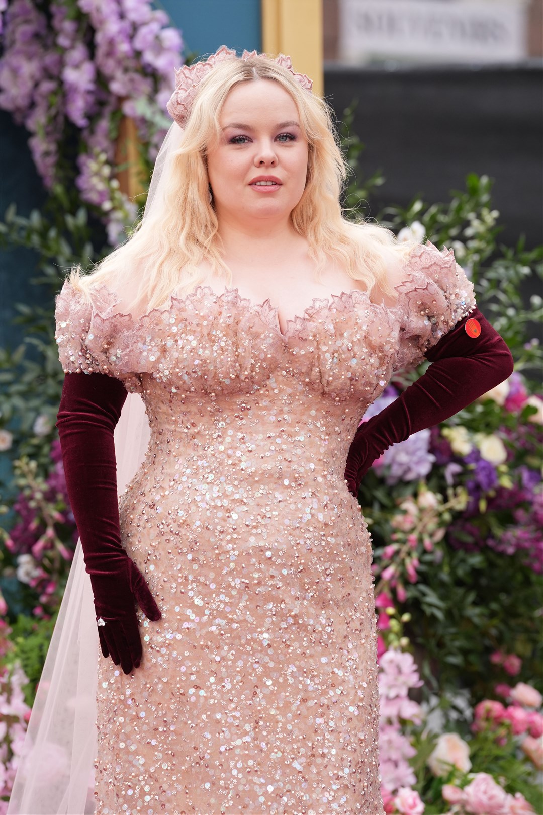 Nicola Coughlan, pictured at a Bridgerton premiere, is supporting a transgender charity (Lucy North/PA)