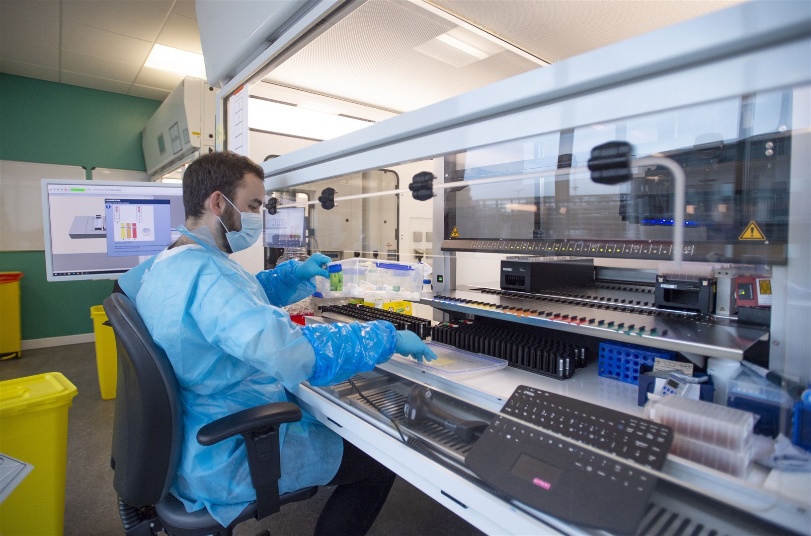 The laboratory employs around 500 people (Jane Barlow/PA)
