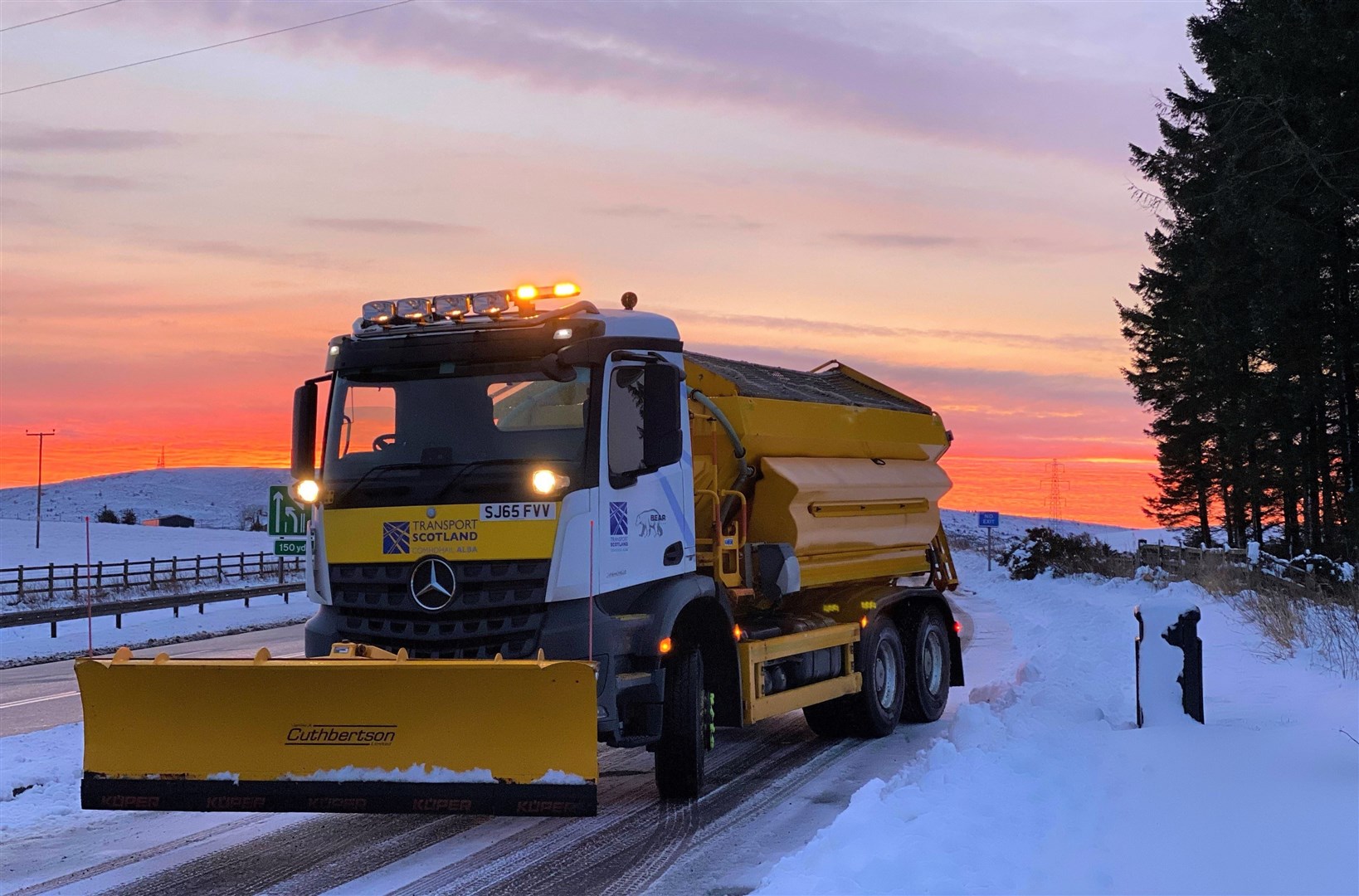 BEAR will guard trunk roads over the winter