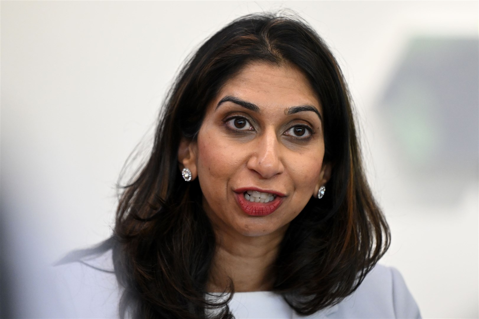 Public criticism from former home secretary Suella Braverman over Mr Sunak’s Rwanda plan has seen Tory divisions over the issue spill out into the open (Justin Tallis/PA)