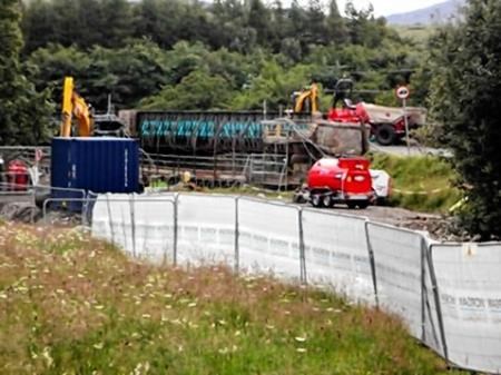 Work has started on Ruthven Bridge