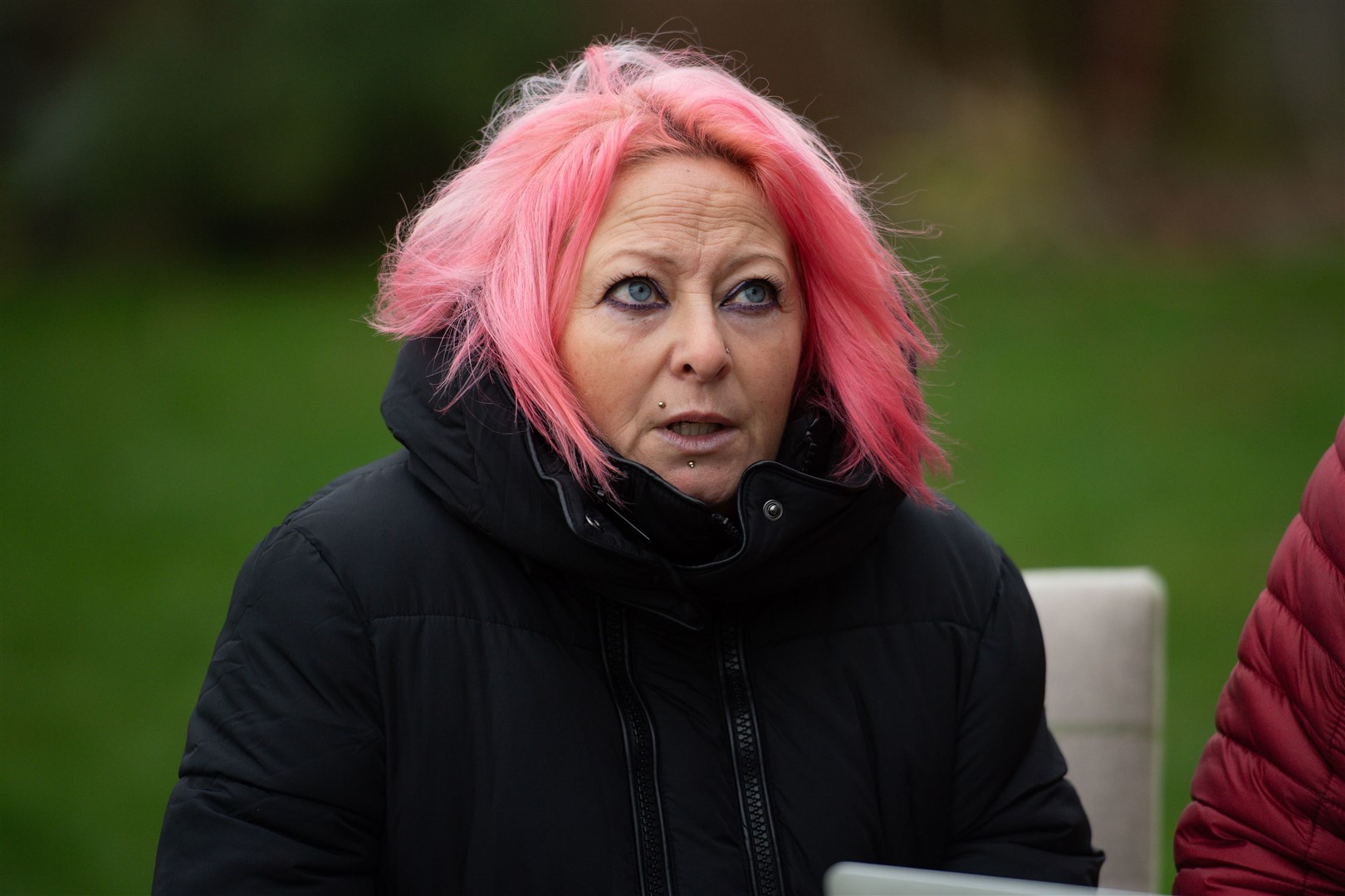 Charlotte Charles said she hopes Joe Biden will ‘show us that the US have morals’ (Jacob King/PA)