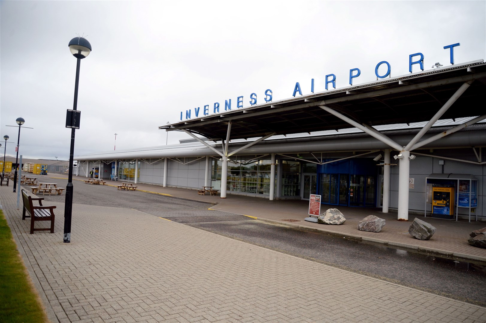 Inverness Airport.