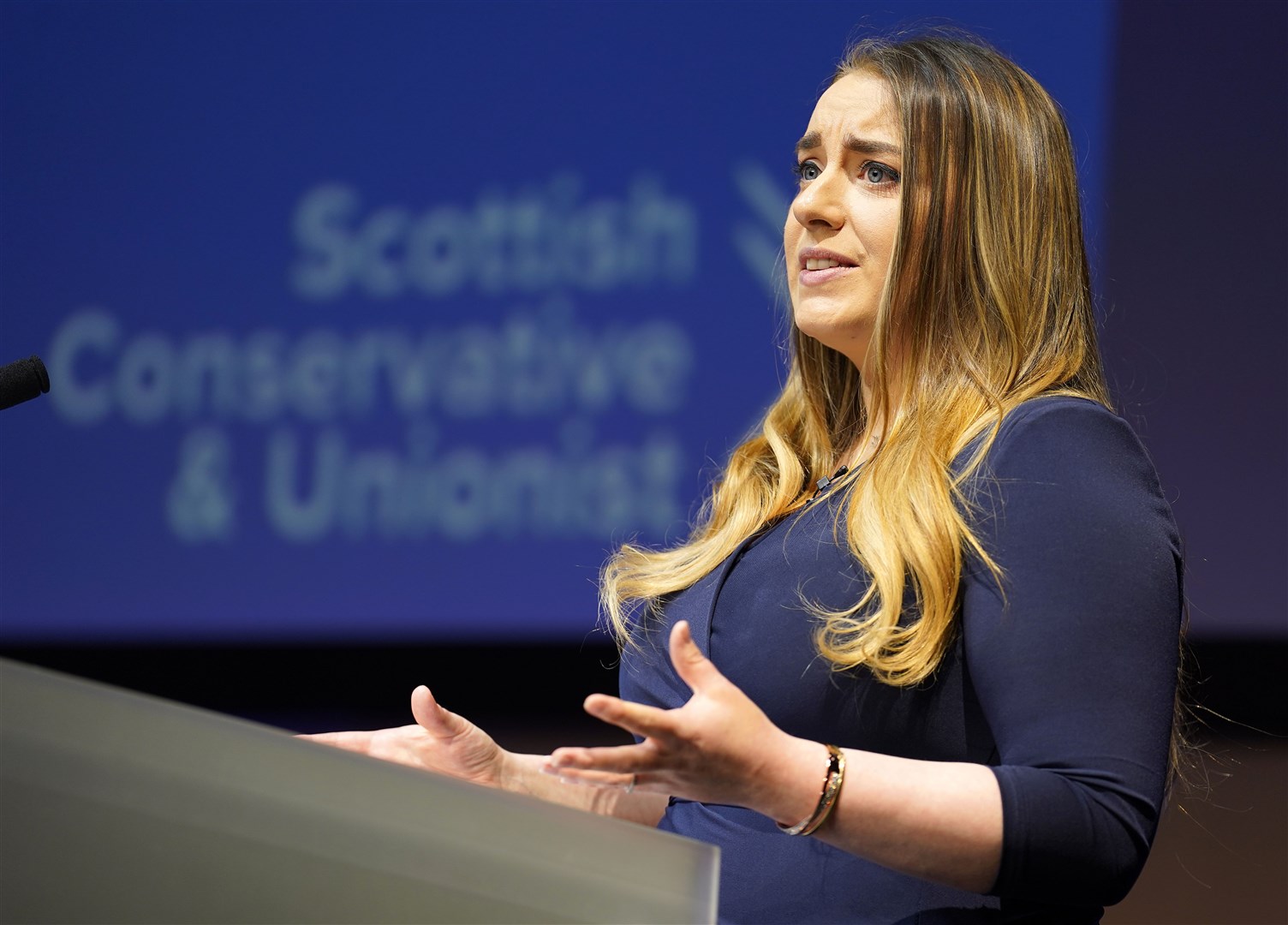 Scottish Tory MSP Meghan Gallacher described the housing figures as ‘shocking’ (Andrew Milligan/PA)