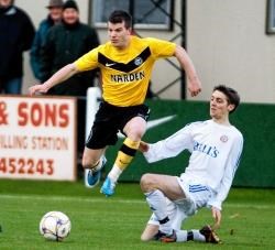 Conor Gethins scored four goals as Nairn County thrashed Lossiemouth 5-0 at the weekend.