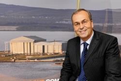 Energy boss Roy MacGregor at the Nigg base