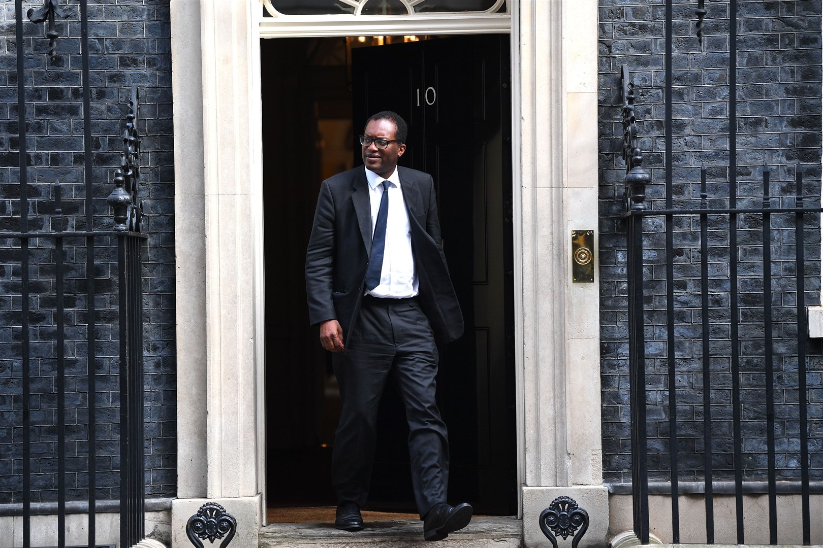 Business Secretary Kwasi Kwarteng leaves following a cabinet meeting at 10 Downing Street, London (Victoria Jones/PA)