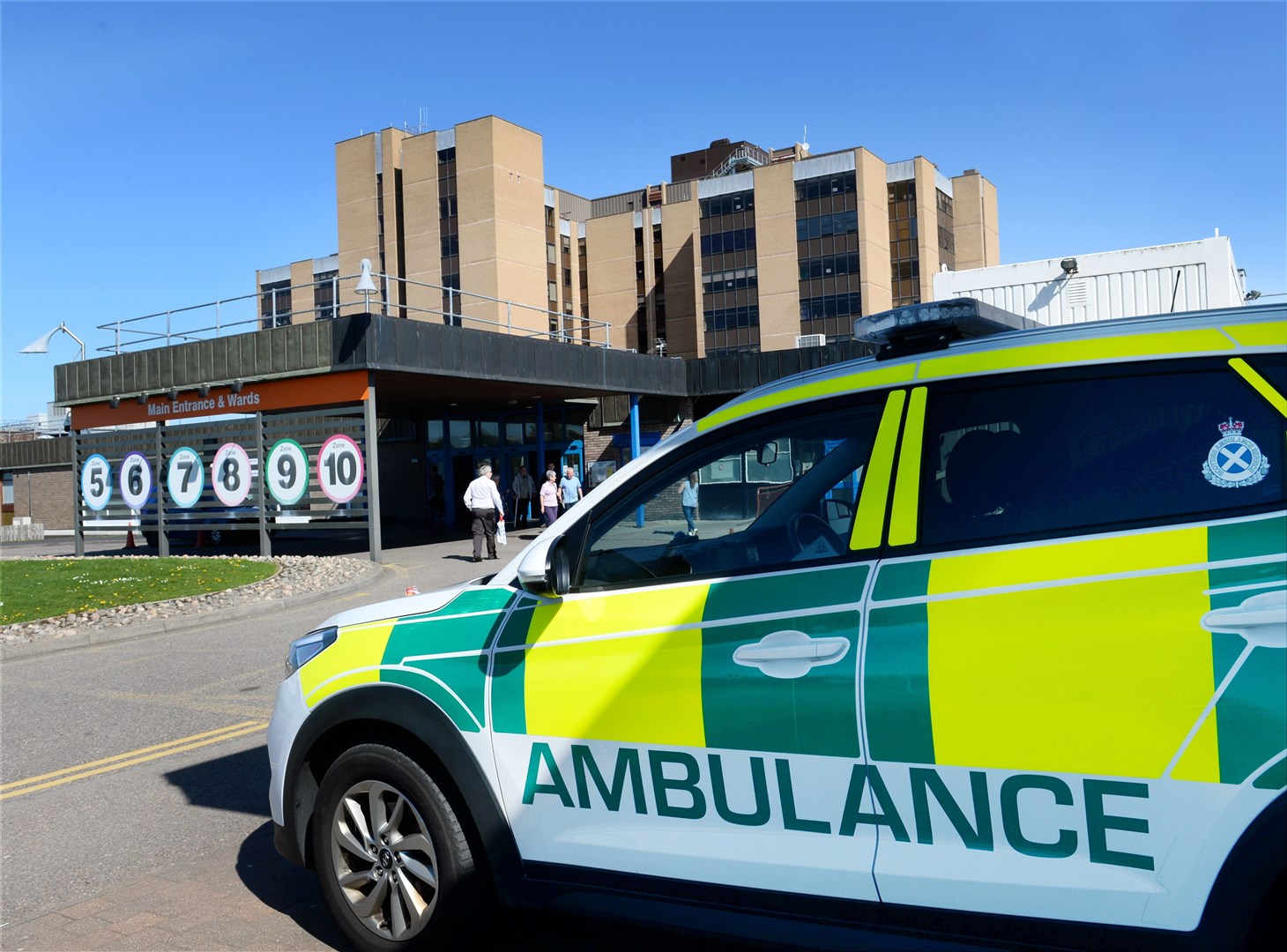 Three wards at Raigmore Hospital have been hit by Covid and scabies outbreaks, with two inpatient wards at hospitals in Caithness and Sutherland also affected by Covid-19. Picture: Gary Anthony.