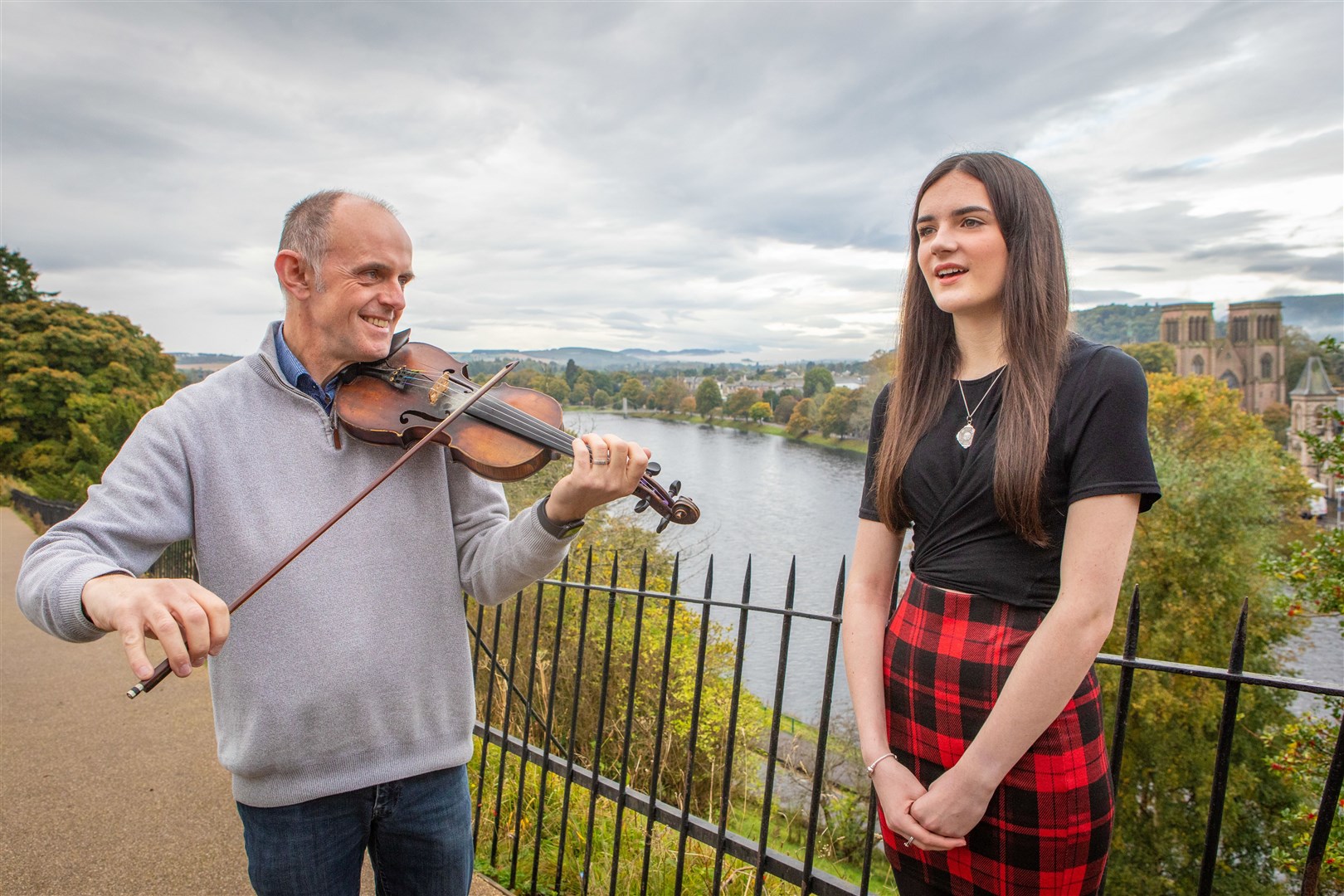 Duncan Chisholm and Anna Macleod