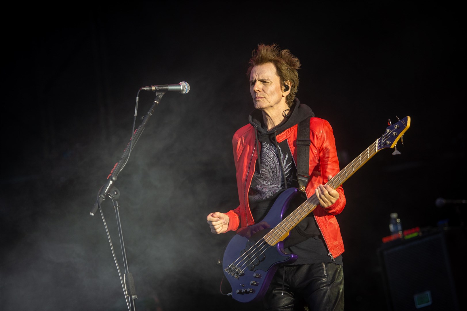 Duran Duran bassist John Taylor. Picture: Callum Mackay