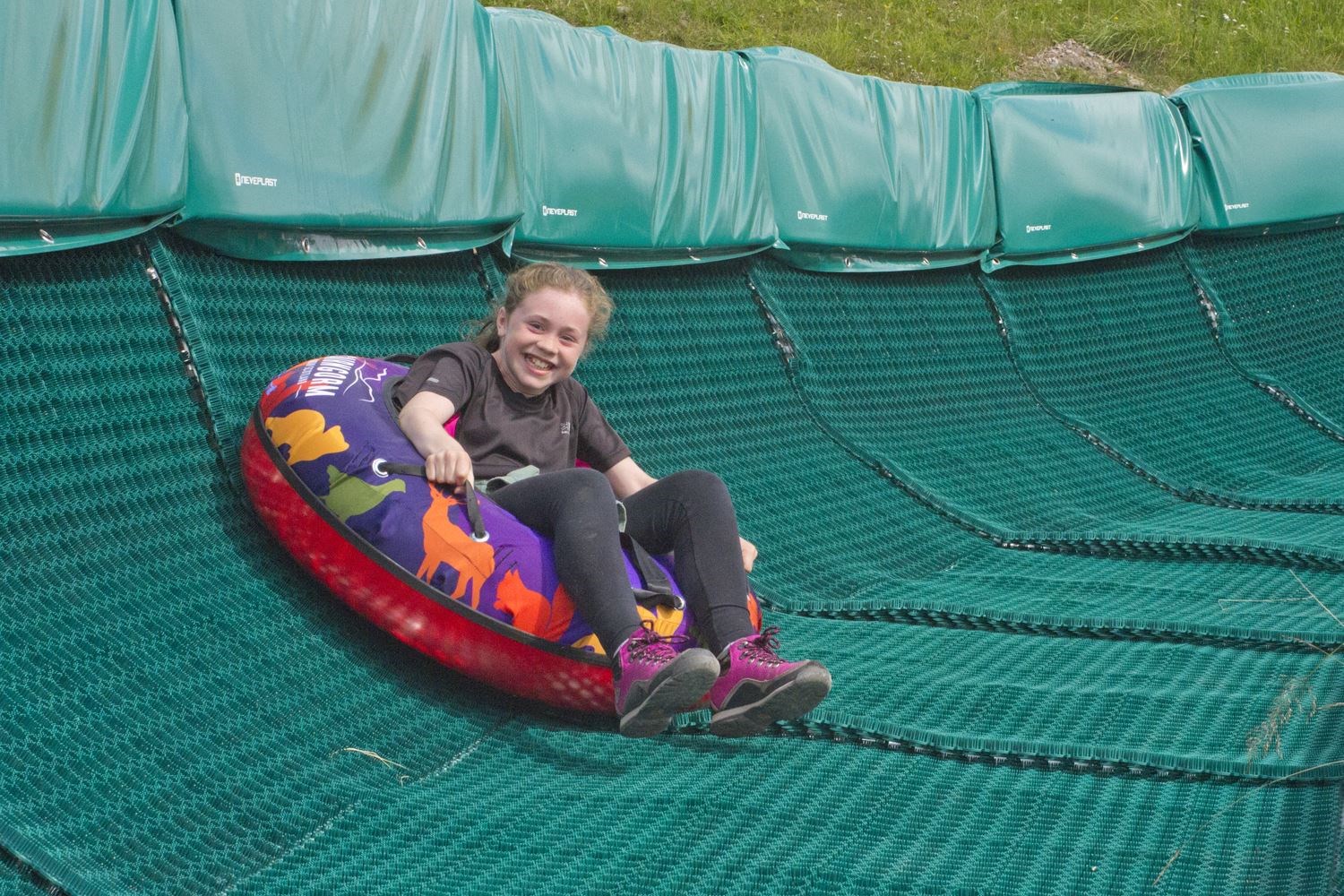 Anna Hutt was one of the very first people to try out the new attraction at Cairngorm Mountain.