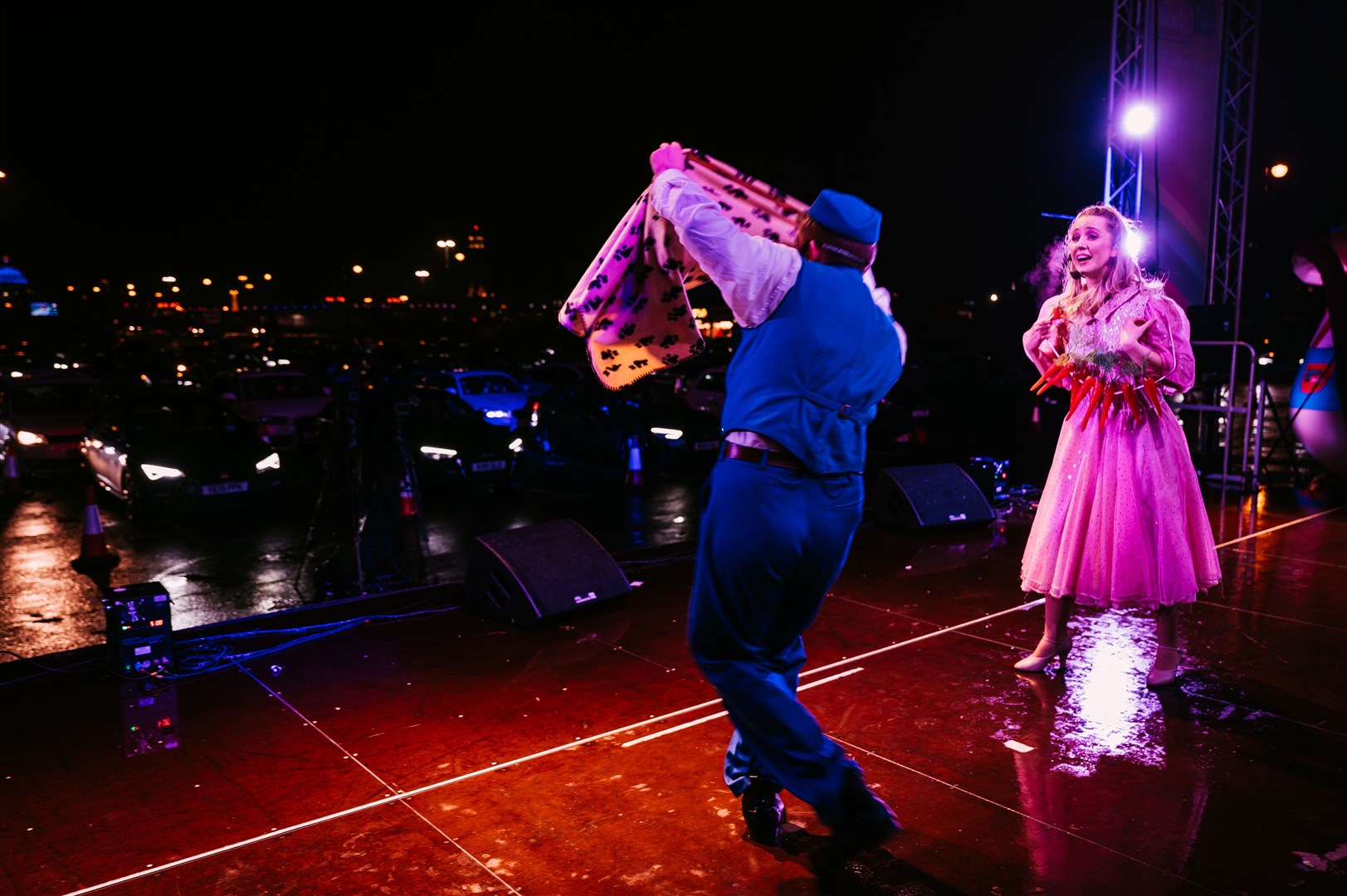 Some pantomimes are now taking place in front of a drive-in audience (Matt Eachus/Parking Lot Social)