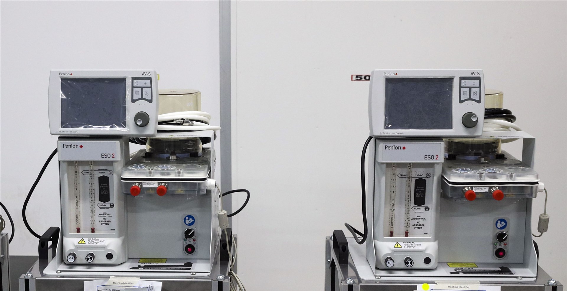 Demand for ventilators was not as high as anticipated (Steve Parsons/PA)
