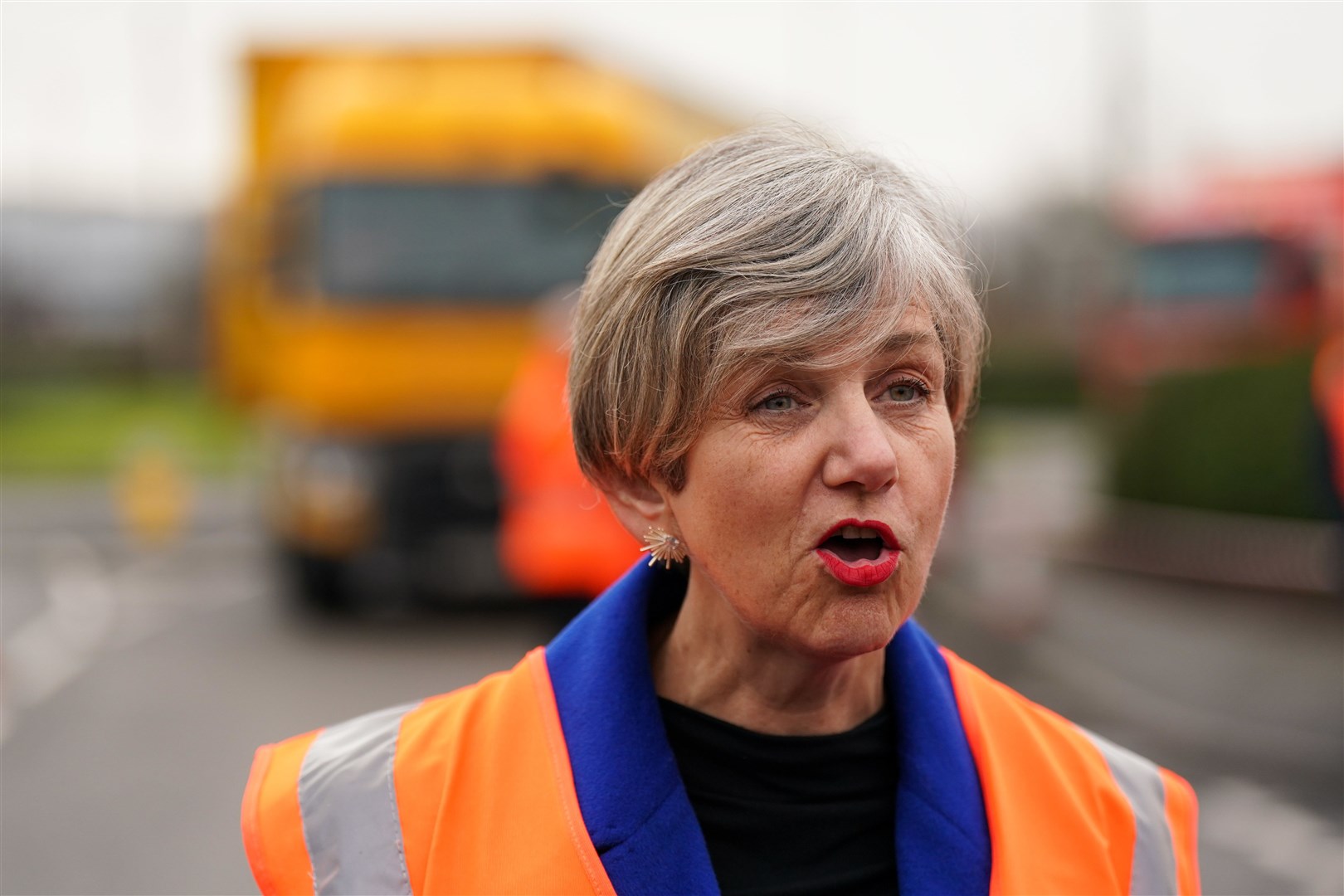 Transport minister Lilian Greenwood confirmed the Government is in discussions with France about small boat crossings in the Channel (Jacob King/PA)