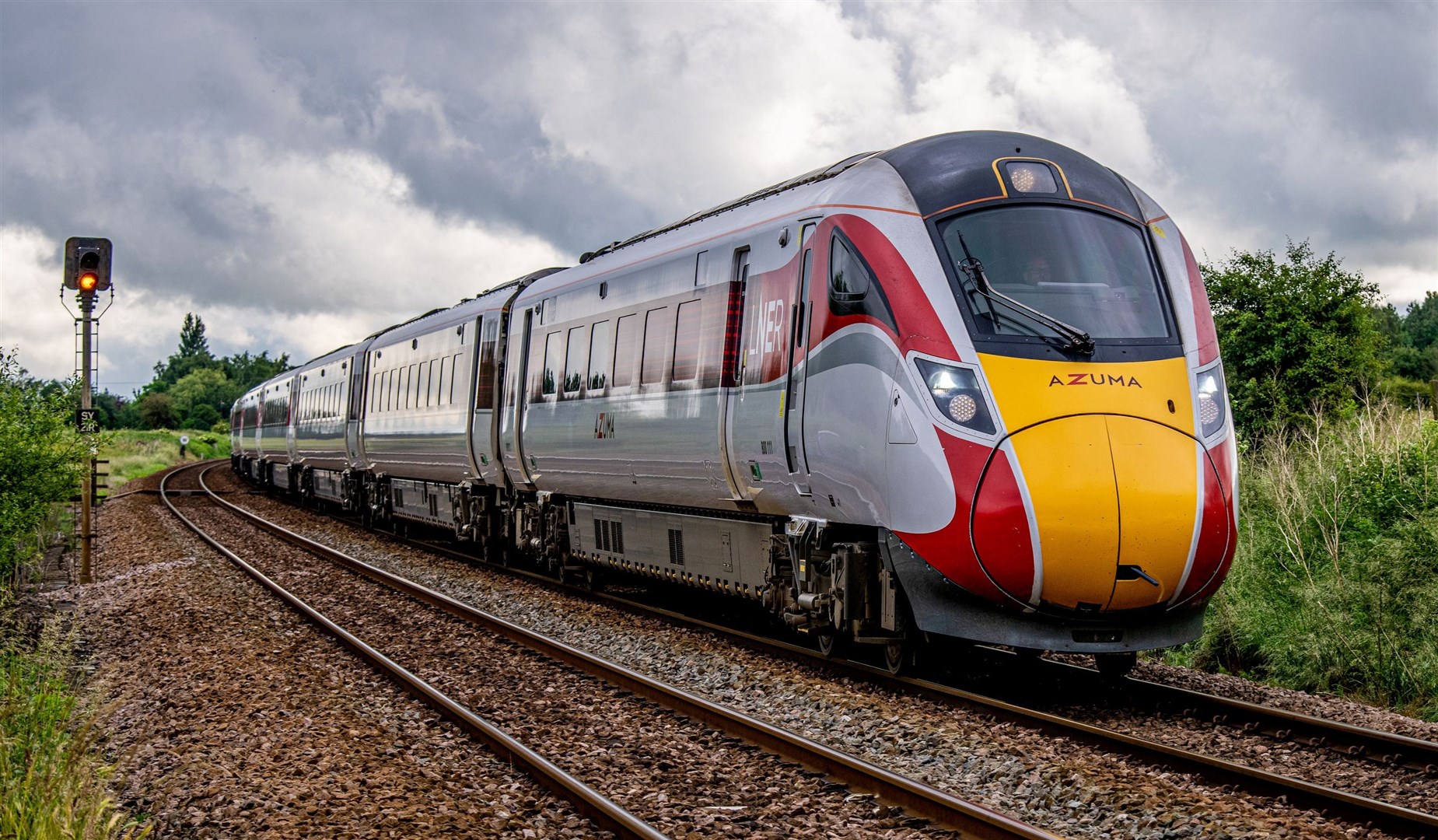 LNER services are not mentioned on 'national' timetable. Picture: Charlotte Graham.