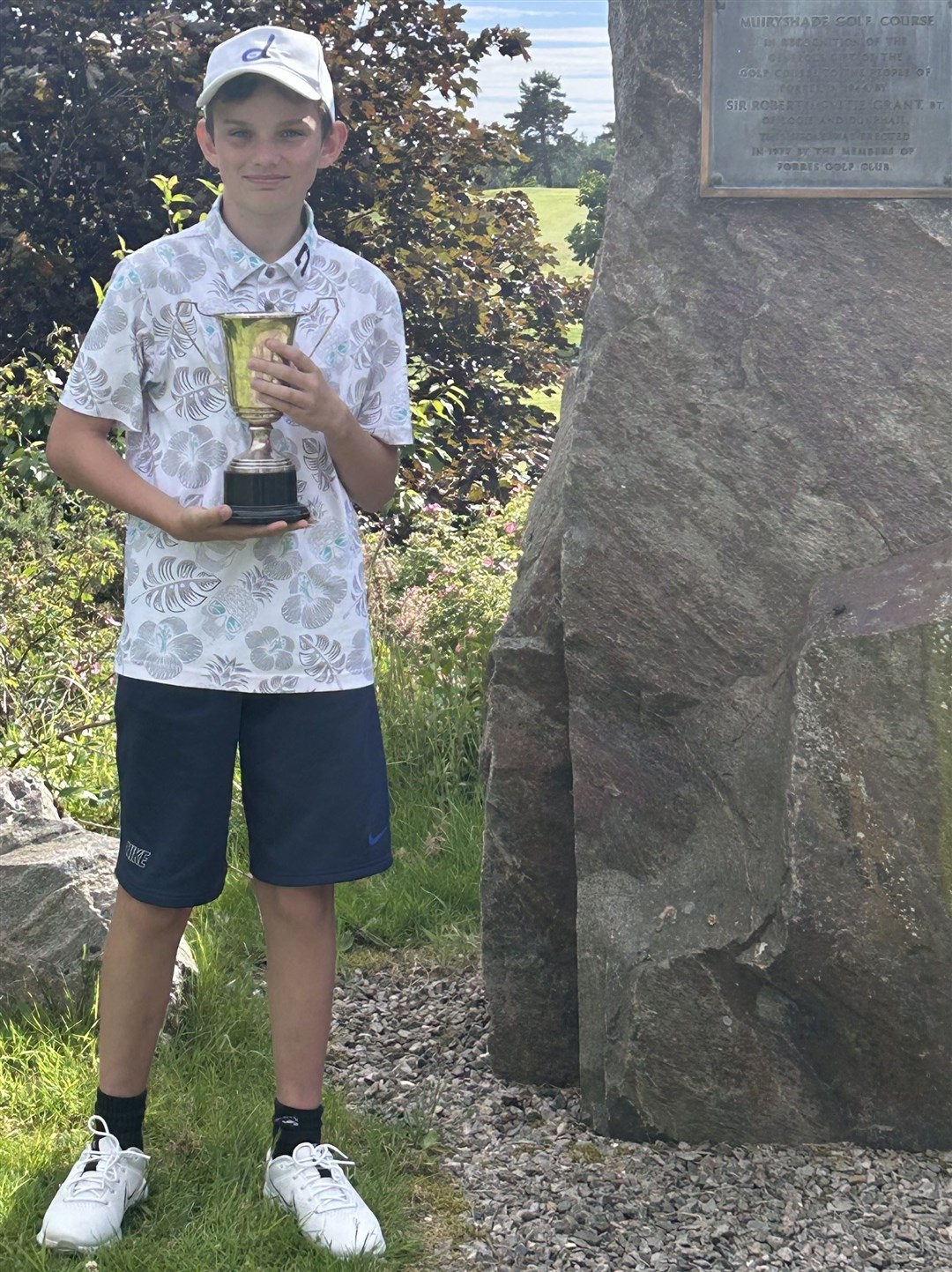CHAMP: Findlay Nicol after claiming the title this week.