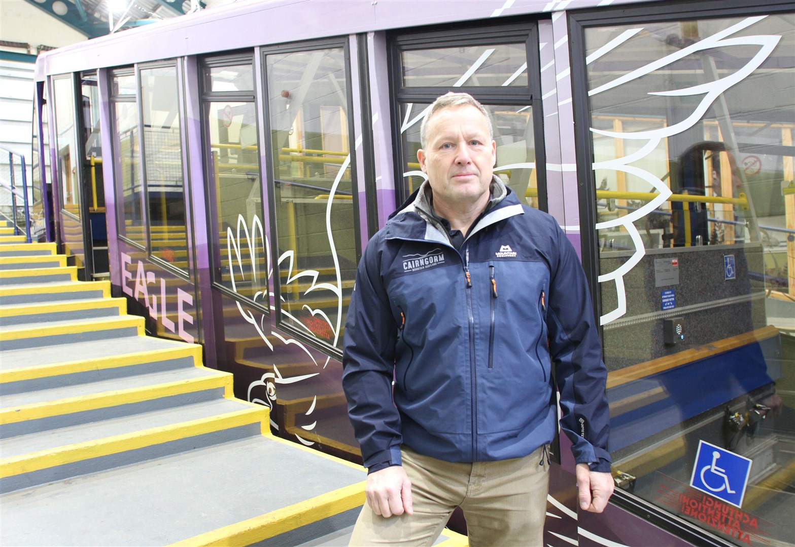 Interim boss Tim Hurst at Cairngorm Mountain..