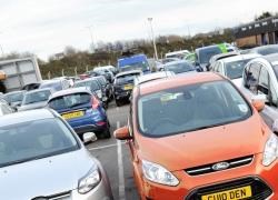 Car sales on the right road