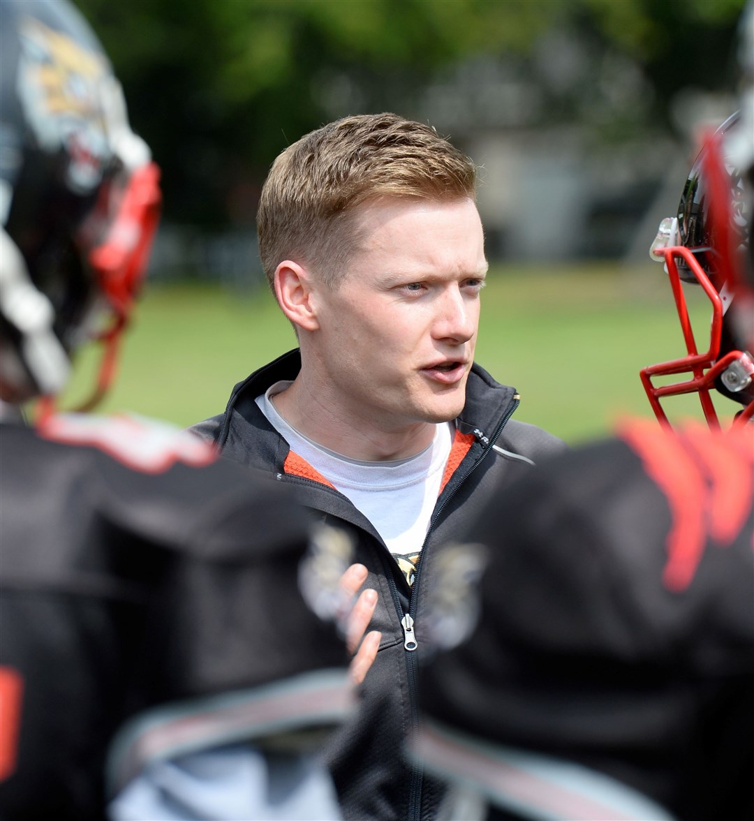 Highland Wildcats former head coach, Robbie Paulin. Picture: Gary Anthony.