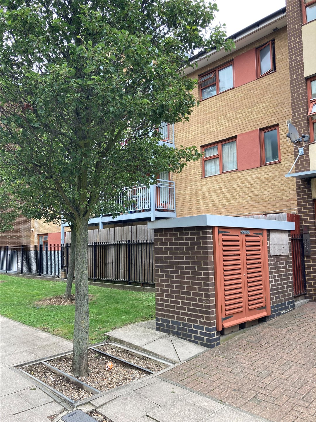 The location outside Stephen Port’s former flat in Cooke Street, Barking, east London, where his first victim, fashion student Anthony Walgate’s body was found (Emily Pennink/PA)